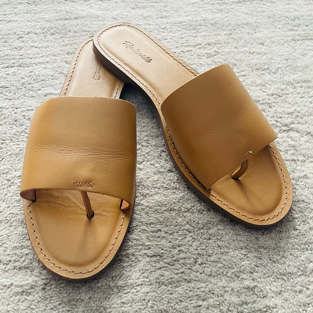 Madewell Boardwalk Post Slide Sandal